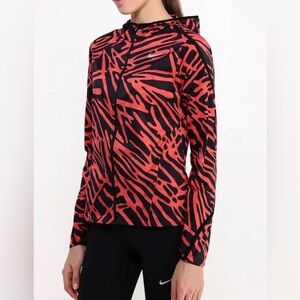 Nike windbreaker animal print zebra